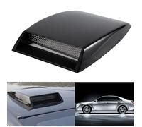 1X Capot Universel De Couverture De Ventilation De Capot De Prise D'Air D'Admission De Flux D'Air Décoratif De Voiture Noi - Vvikizy