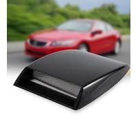 1x capot universel de couverture de ventilation de capot de prise d'air d'admission de flux d'air décoratif de voiture noir HB066