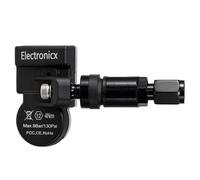 1x Capteur de pression des pneus TPMS avec valve en métal noir pour Senova X25 2