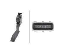 1x Capteur, position d'accelerateur HELLA 6PV 009 765-701 convient pour OPEL