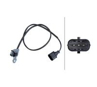 1x Capteur, position d'arbre à cames HELLA 6PU 009 121-821 convient pour FIAT