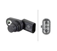 Hella Capteur de position d'arbre à cames 6PU 013 122-721 – 3 pôles – avec bague d'étanchéité