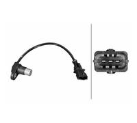 1x Capteur, position d'arbre à cames HELLA 6PU 358 380-641 convient pour FIAT