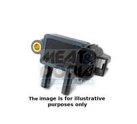 1x Capteur, pression des gaz échappement MEAT & DORIA 82393E convient pour