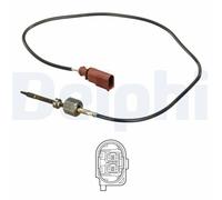 1x Capteur, température des gaz DELPHI TS30252 convient pour VW