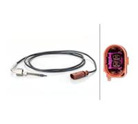 1x Capteur, température des gaz HELLA 6PT 014 494-551 convient pour VW