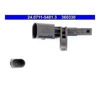 1x Capteur, vitesse de roue ATE 24.0711-5401.3 convient pour PORSCHE SEAT VAG