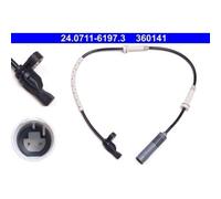 1x Capteur, vitesse de roue ATE 24.0711-6197.3 convient pour BMW