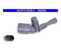 1x Capteur, vitesse de roue ATE 24.0711-6336.3 convient pour SEAT VAG
