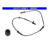 1x Capteur, vitesse de roue ATE 24.0711-6350.3 convient pour BMW