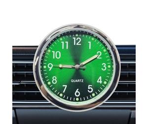 1x Car Dashboard Clock, Glowing Small Analog Clocks, Quartz Luminous Watch Decor Replacements, Vintage Clock With Clip And Sticker, For Car, Dashboard, Motorcycle, Vehicle Interior Vent Decoration