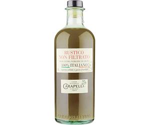1x Carapelli Huile d'olive vierge non filtrato 1L olio vierge extra vierge