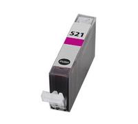 1x Cartouche D'encre Compatible - Avec Puce Pour Remplacer Cli-521m - Magenta Pour Canon/Pixma Ip3600 Ip4600 Mp540 Mp620 Mp630 Mp980 Mx860 Ip4700 Mp550 Mp560 Mp640 Mp990 Mx870