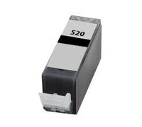 1x Cartouche D'encre Compatible - Avec Puce Pour Remplacer Pgi-520bk - Black Pour Canon/Pixma Ip3600 Ip4600 Mp540 Mp620 Mp630 Mp980 Mx860 Ip4700 Mp550 Mp560 Mp640 Mp990 Mx870