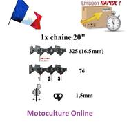 1x chaine 20"" pour tronconneuse