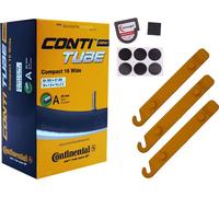 1x chambre à air Continental 16 pouces valve auto 50-305/57-305 + démonte-pneu