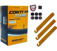 1x Chambre à air vélo Continental 16 pouces valve éclair 50-305/57-305 +démonte-pneu