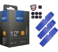 1x Chambre à air vélo Schwalbe 47-203 (12x1.75) DV 32mm valve Dunlop + démonte-pneu