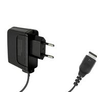 1X Chargeur Compatible avec Nintendo DS et GBA SP Game Boy Advance SP Noir | Adaptateur secteur, câble 1 m, prise EU, chargeur DC 5.2V et 320 mA AC 100-240V 50/60 Hz