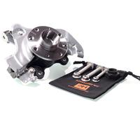 1x Compléter Droit Fusée de direction pour Opel CORSA D 1.3CDTI /4-boulon pôle /