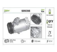1x Compresseur, climatisation VALEO 699398 convient pour OPEL VAUXHALL