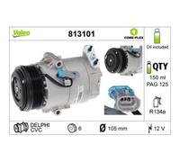 1x Compresseur, climatisation VALEO 813101 convient pour OPEL VAUXHALL