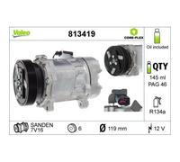 1x Compresseur, climatisation VALEO 813419 convient pour FORD SEAT VW