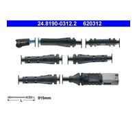 Témoin d'usure, plaquettes de frein ATE 24.8190-0312.2