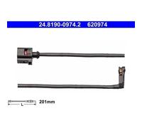 1x Contact d'avertissement, usure des plaquettes de frein ATE 24.8190-0974.2