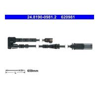 1x Contact d'avertissement, usure des plaquettes de frein ATE 24.8190-0981.2
