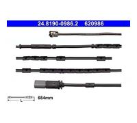 1x Contact d'avertissement, usure des plaquettes de frein ATE 24.8190-0986.2