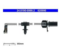 1x Contact d'avertissement, usure des plaquettes de frein ATE 24.8190-0990.2