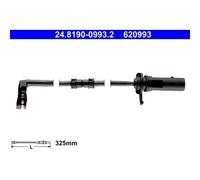 1x Contact d'avertissement, usure des plaquettes de frein ATE 24.8190-0993.2