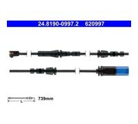 1x Contact d'avertissement, usure des plaquettes de frein ATE 24.8190-0997.2