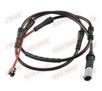 1x Contact d'avertissement, usure des plaquettes de frein QUICK BRAKE WS0306A