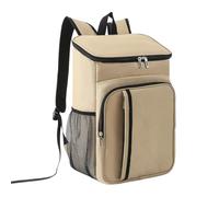 1x Cooler Backpack - Leakproof Lunch Backpack, Insulated Thermal Bag, 18L Outdoor Storage Shoulder Bag, Insulated Cooler Lunch Organizer, Large Capacity Luggage & Travel Gear For Outdoor Activities