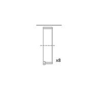 1x Coussinet de bielle FAI AutoParts BB2051-STD convient pour RENAULT