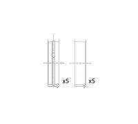 FAI AutoParts BM1047-STD Coussinet de vilebrequin