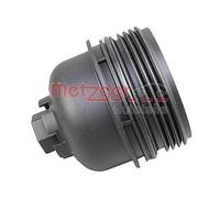 1x Couvercle, boîtier du filtre à huile METZGER 2370077 convient pour HYUNDAI
