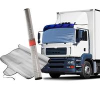 HP-Autozubehör Couverture de Pare-Brise en Aluminium pour Camion 255 cm x 100 cm (L x H)