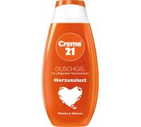 1x Creme 21 gel douche SOUCI DE COEUR 250ml parfum de matcha et de mimosa avec des vitamines nourrissantes pour la peau Creme21