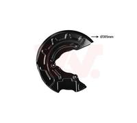 1x Déflecteur, disque de frein VAN WEZEL 0359372 convient pour AUDI SEAT VW