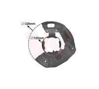 1x Déflecteur, disque de frein VAN WEZEL 0639371 convient pour BMW