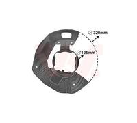 1x Déflecteur, disque de frein VAN WEZEL 0639372 convient pour BMW