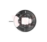 1x Déflecteur, disque de frein VAN WEZEL 0639374 convient pour BMW