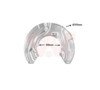 VAN WEZEL 0667371 Flasque de frein