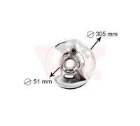 1x Déflecteur, disque de frein VAN WEZEL 3024371 convient pour MERCEDES-BENZ