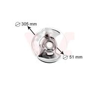 1x Déflecteur, disque de frein VAN WEZEL 3024372 convient pour MERCEDES-BENZ