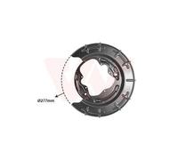 VAN WEZEL 8207373 Flasque de frein