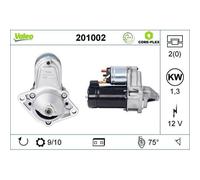 1x Démarreur VALEO 201002 convient pour FIAT OPEL SAAB VAUXHALL CHEVROLET